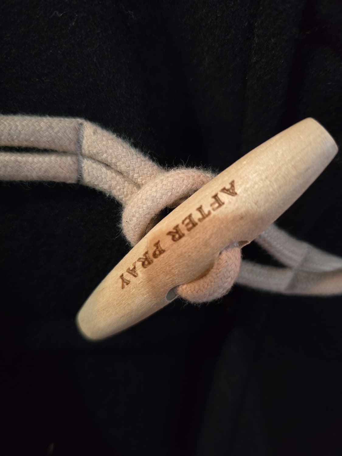 AFTER PRAY 오버핏 떡볶이 코트 상품이미지4