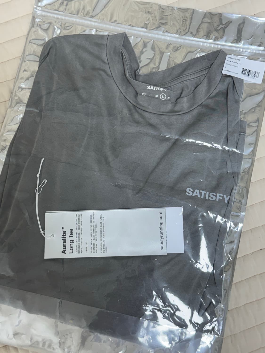 새티스파이 / 아우라라이트 롱슬리브  / L 상품이미지6