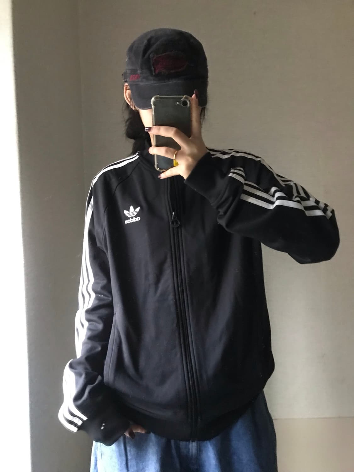 아디다스 검흰 삼선 져지 상품이미지1