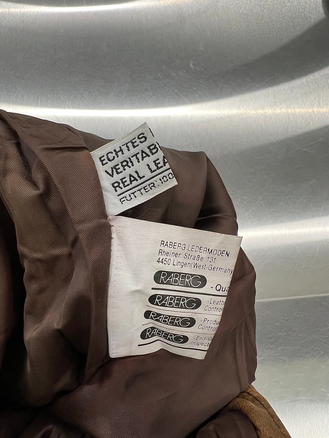 아메리칸 빈티지 브라운 웨스턴 투팩 리얼레더 팬츠 상품이미지8