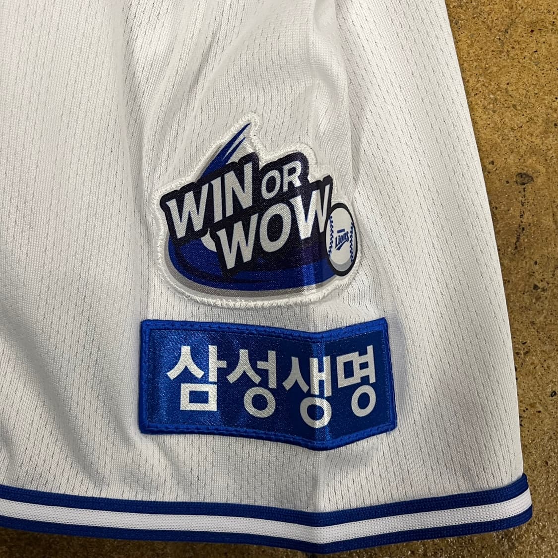 [105] 언더아머 삼성라이온즈 지급용 야구 유니폼 c1 상품이미지5