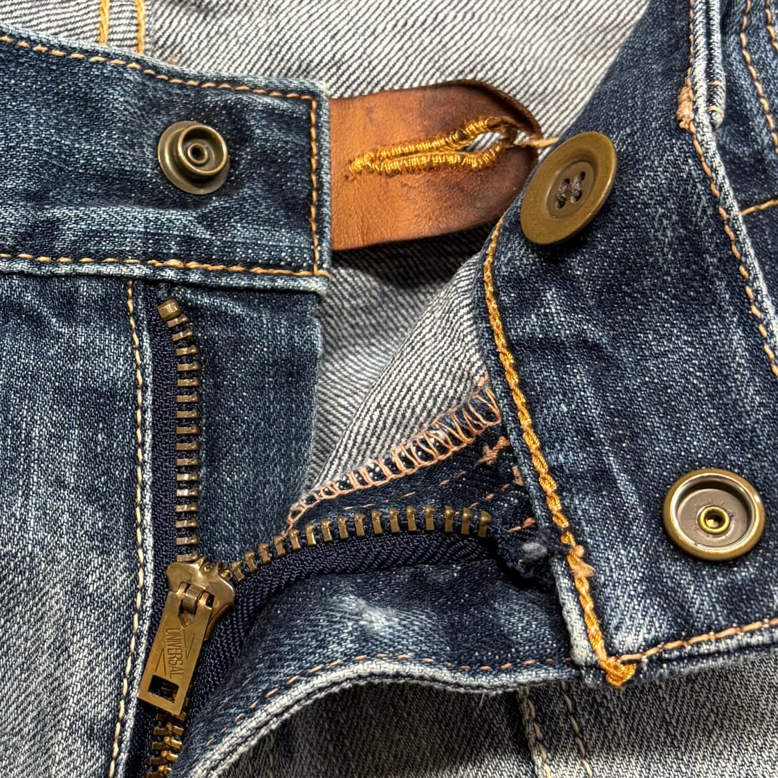 하이락 high rock 코지마 빈티지 더블니 카펜터 워크 데님 팬츠 상품이미지9