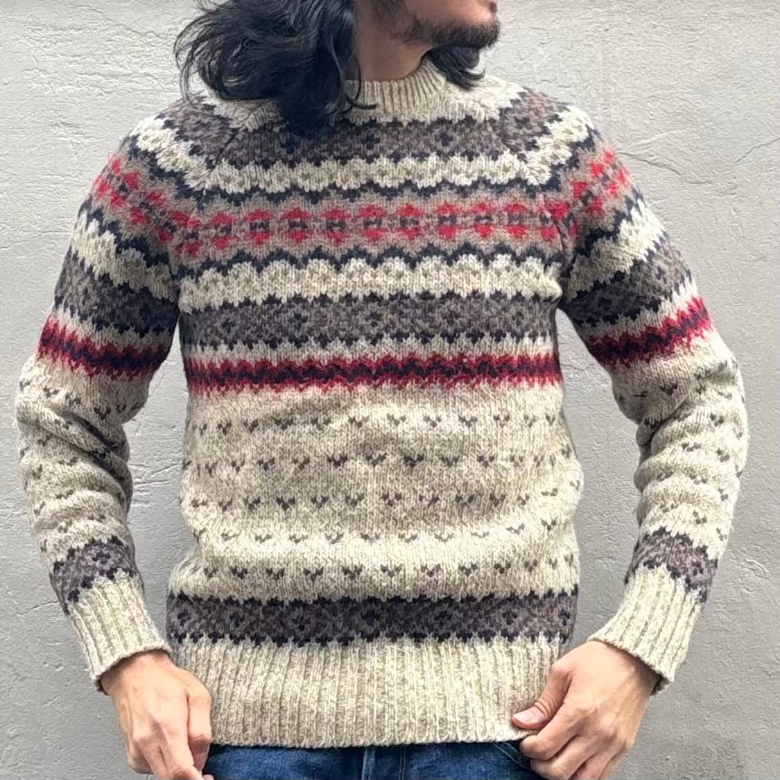 빈티지 울리치 울 스웨터 상품이미지7