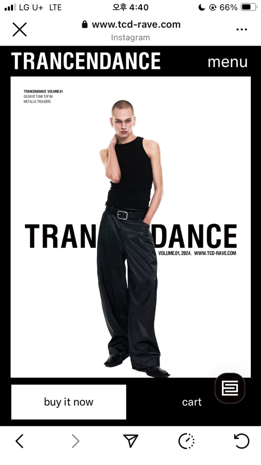 Trancedance탱크탑 jaded london 상품이미지2