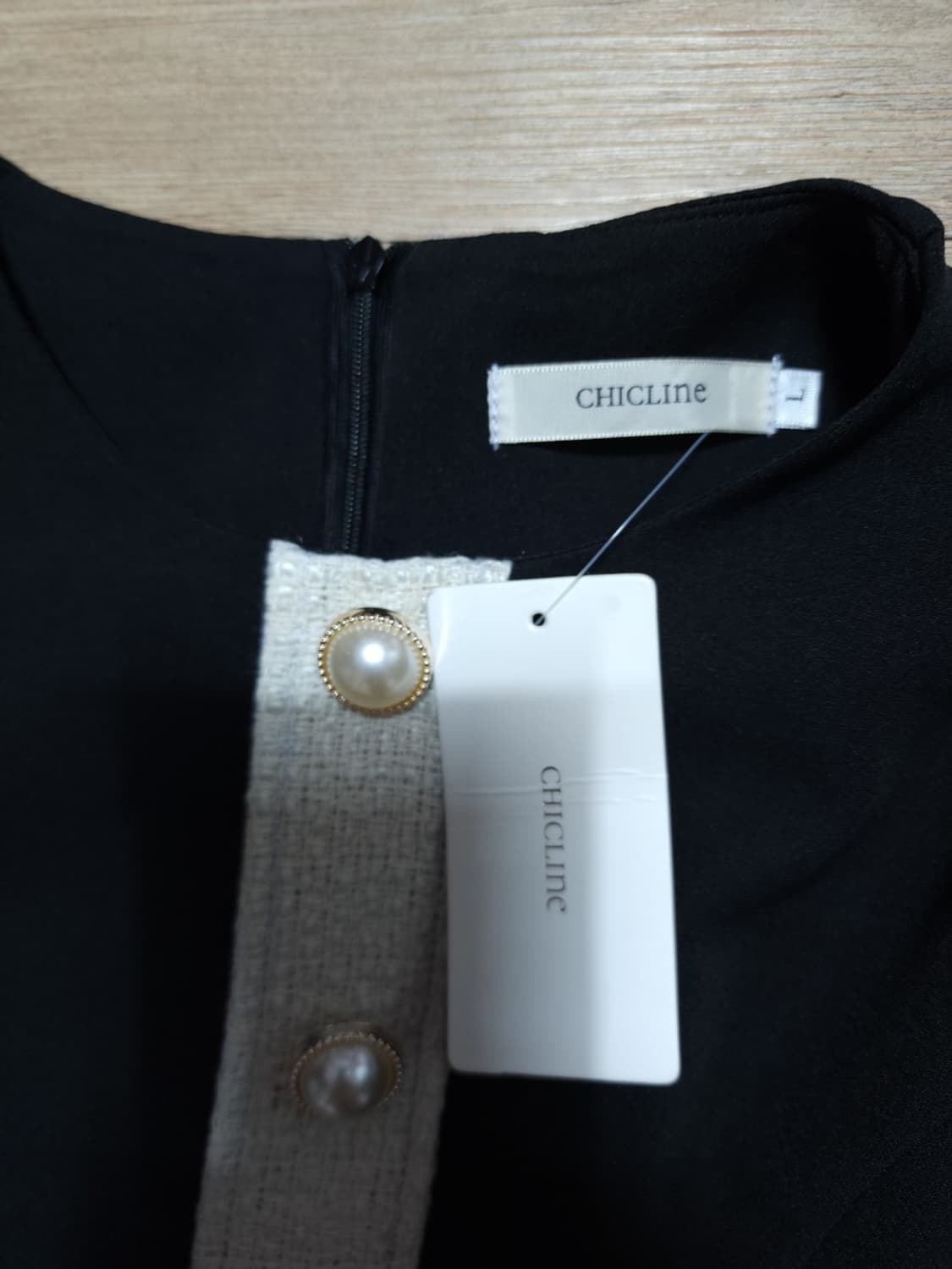 새제품 [77] 시크라인 원피스 상품이미지6