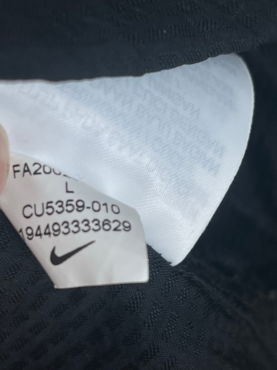 나이키 러닝 바람막이 블랙 (L/100)  상품이미지7