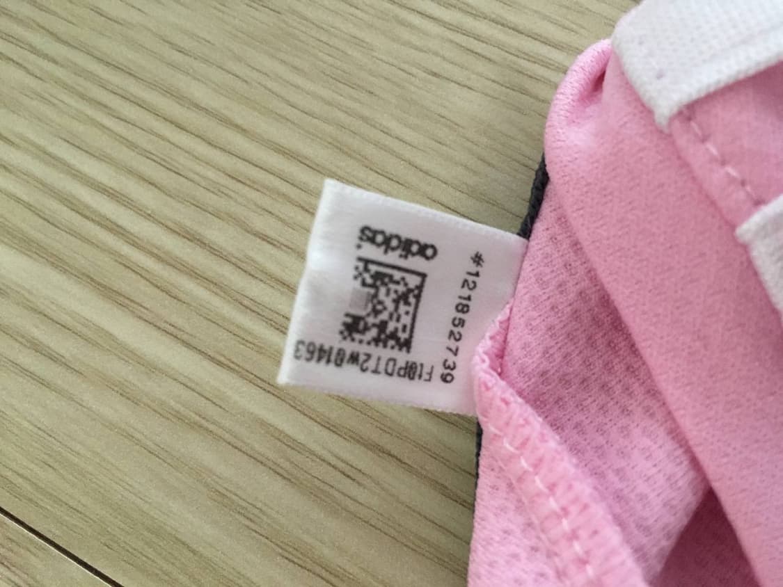 일본빈티지 쿨핑크 삼선 아디다스 반팔티 핀터깔 핑흰 상품이미지4