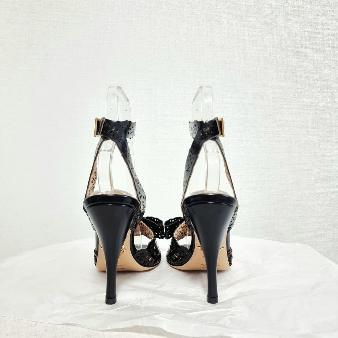 샬롯 올림피아 하이힐 오픈토힐 구두 (37/240) 상태좋음 상품이미지6