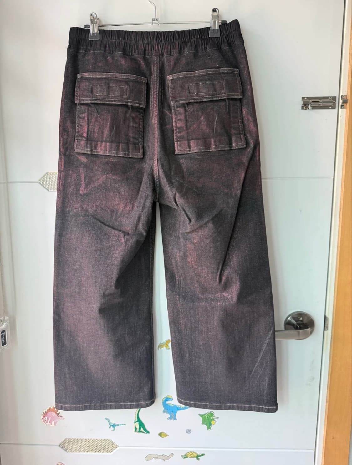 릭오웬스 다크쉐도우 크롭 와이드 데님 팬츠 상품이미지3