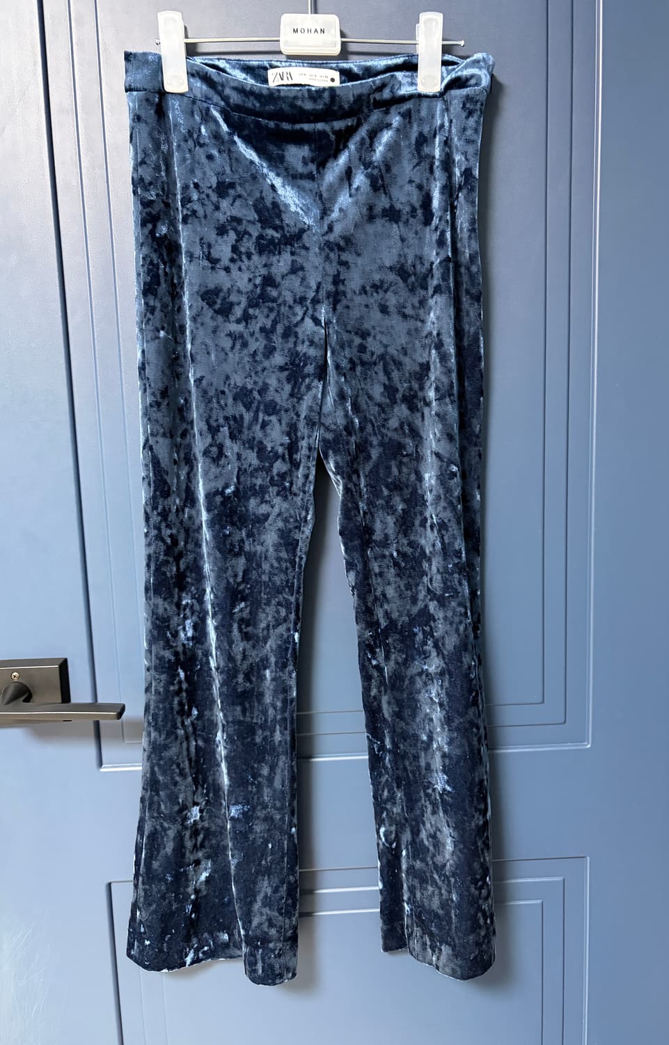 Zara 자라 벨벳 팬츠 오픈와이와이 상품이미지1