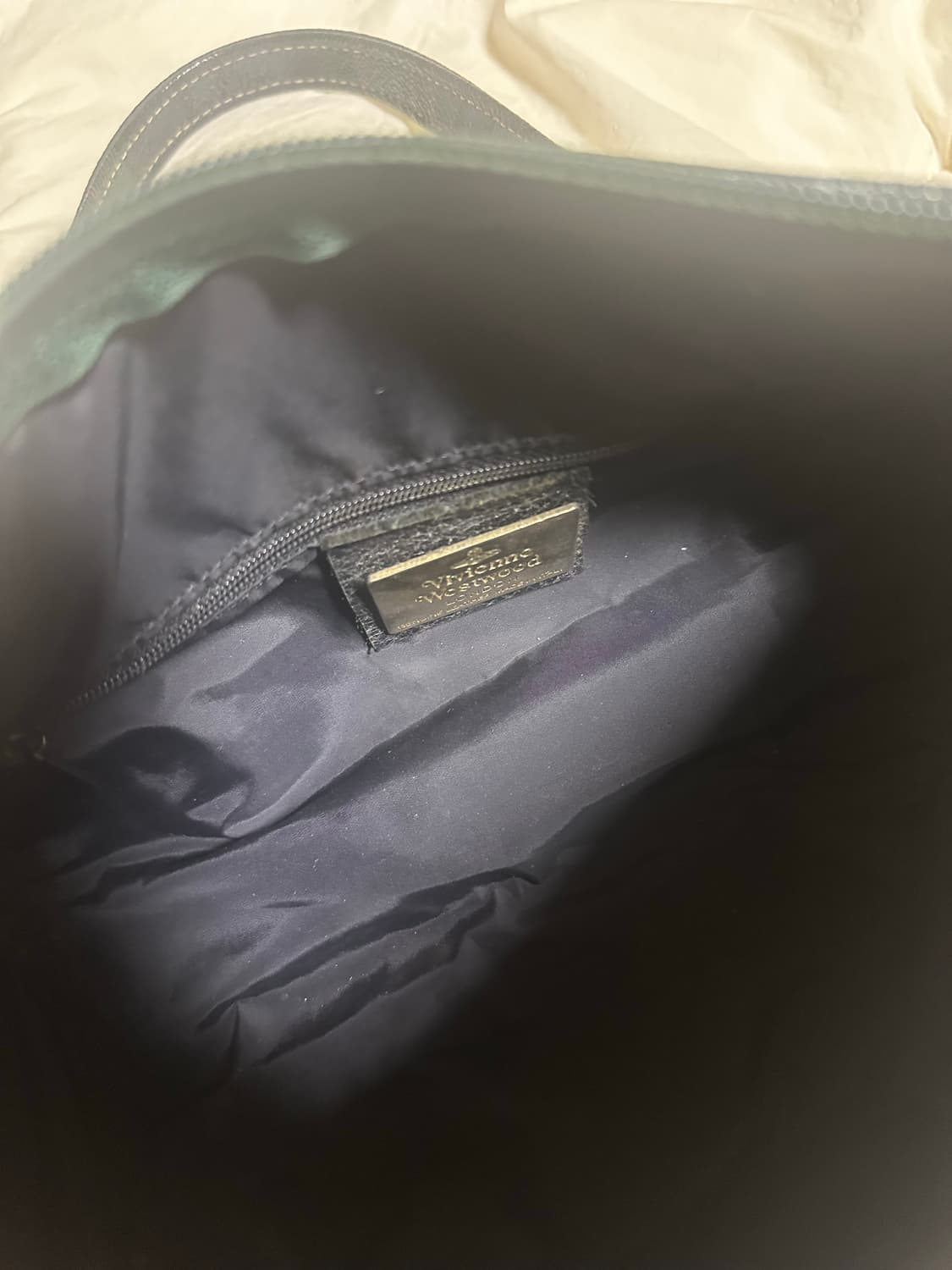 비비안웨스트우드 체크 토트백 상품이미지6