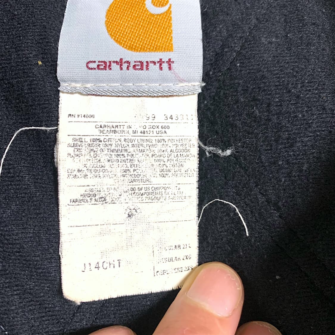 [2XL] 90s Carhartt J14 CHT Santafe 상품이미지3