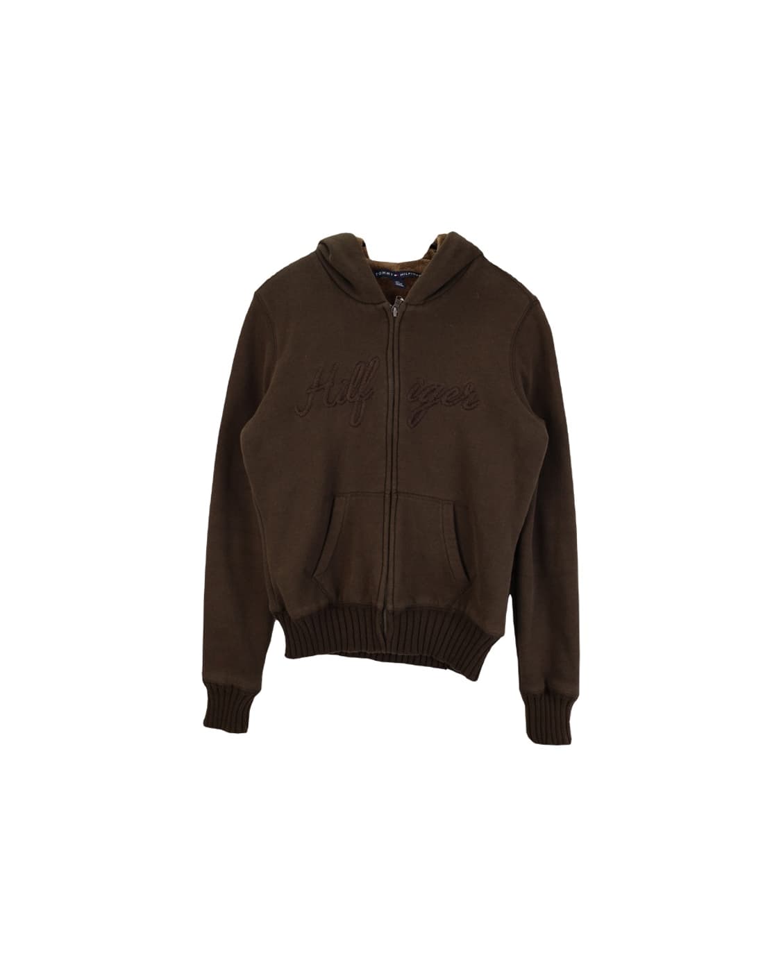 Tommy Hilfiger Brown Zip Up Hoodies 상품이미지4