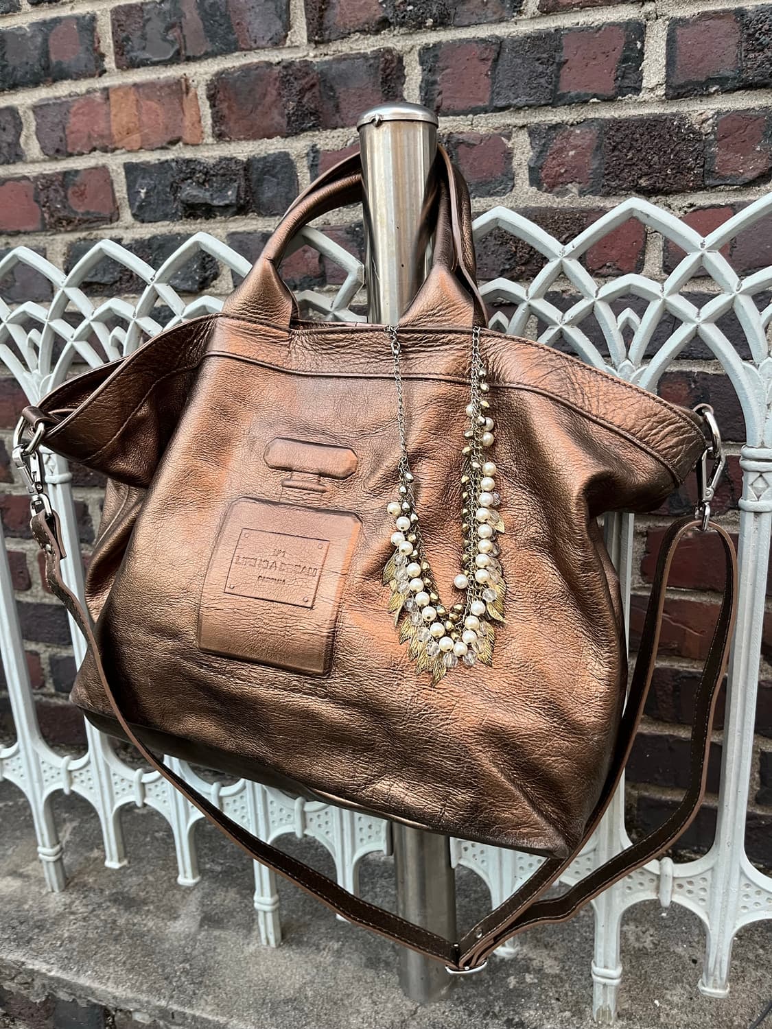 골드 비즈 목걸이 상품이미지1