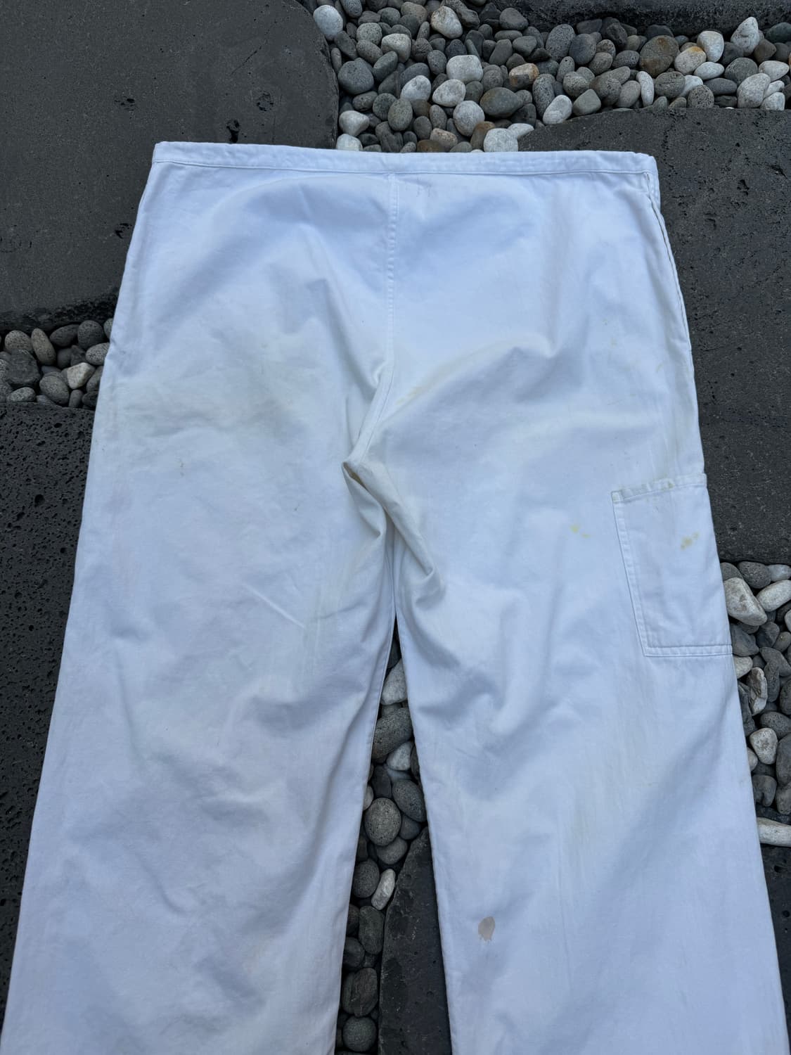 DISTRESSED 1970s AUSTRIAN WHITE 70s 워크팬츠 상품이미지9