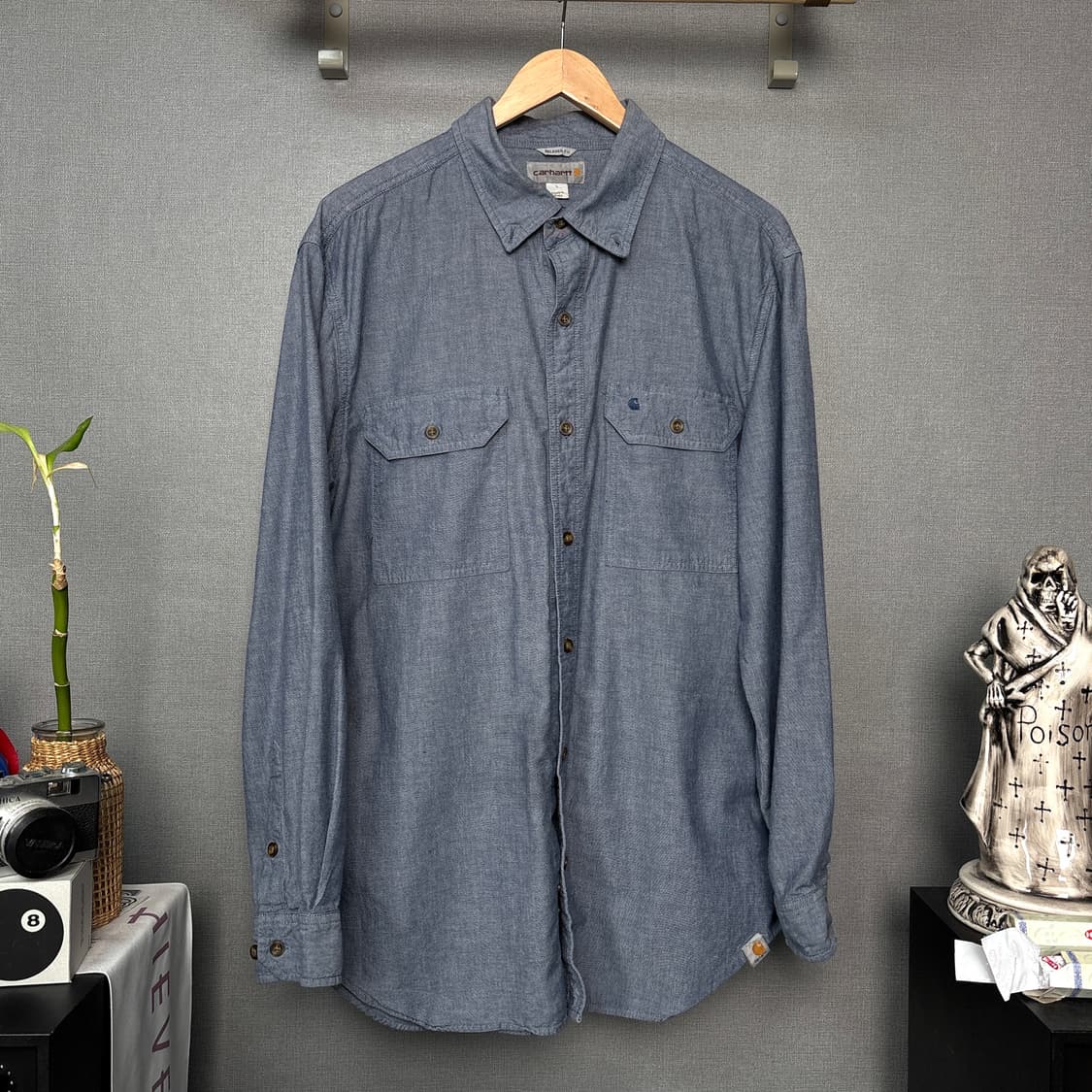 칼하트 샴브레이셔츠 상품이미지2