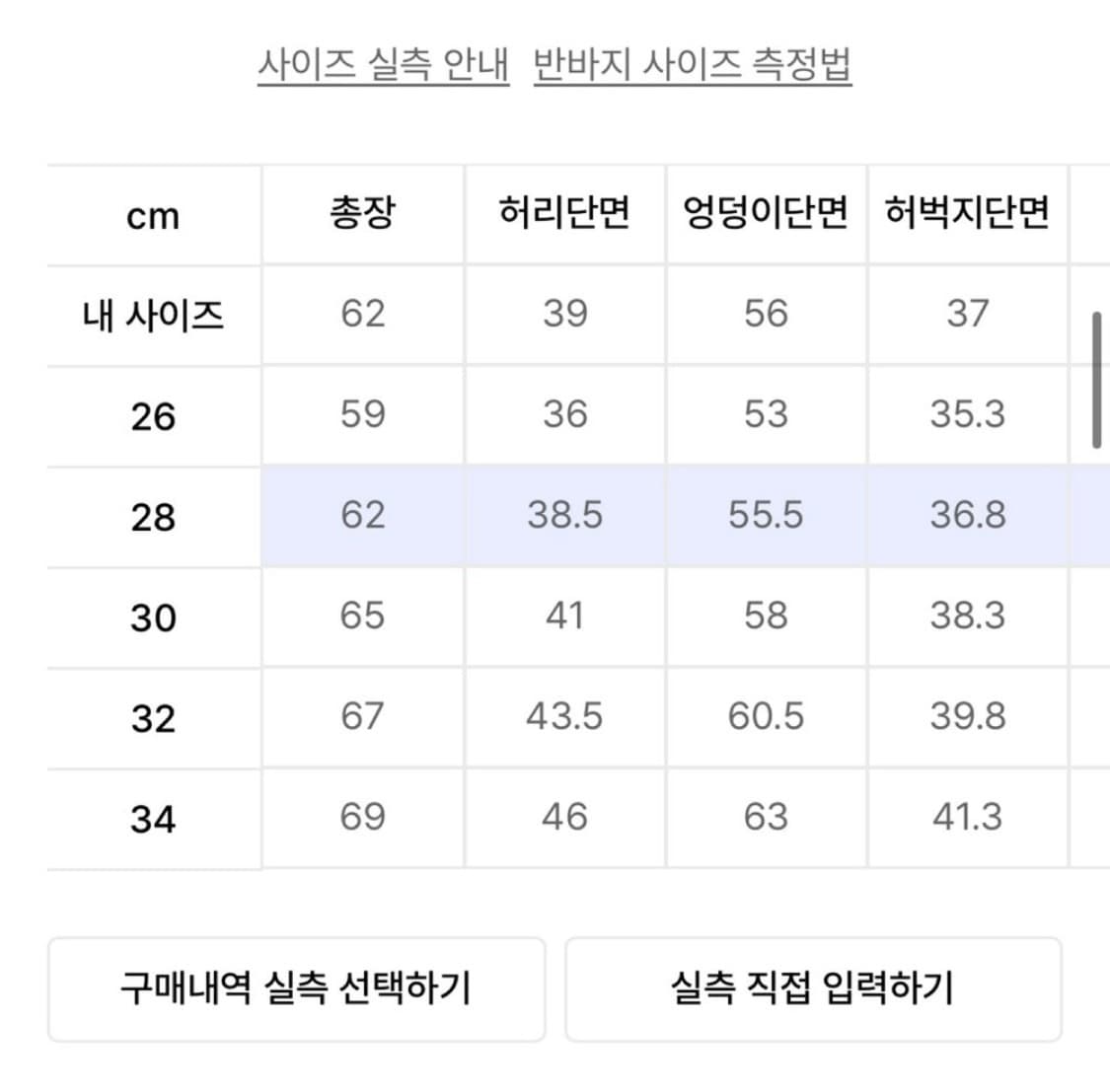 맥우드건 숏데님 상품이미지4
