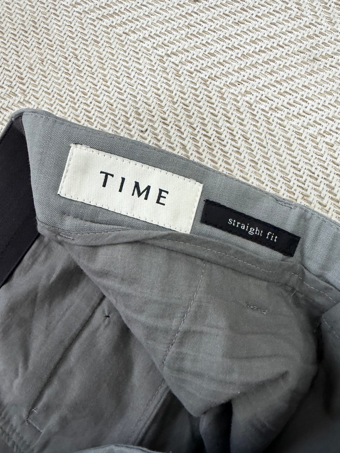 정품) 타임옴므 한섬 23ss 슬랙스 바지 팬츠 86(36인치) 상품이미지6