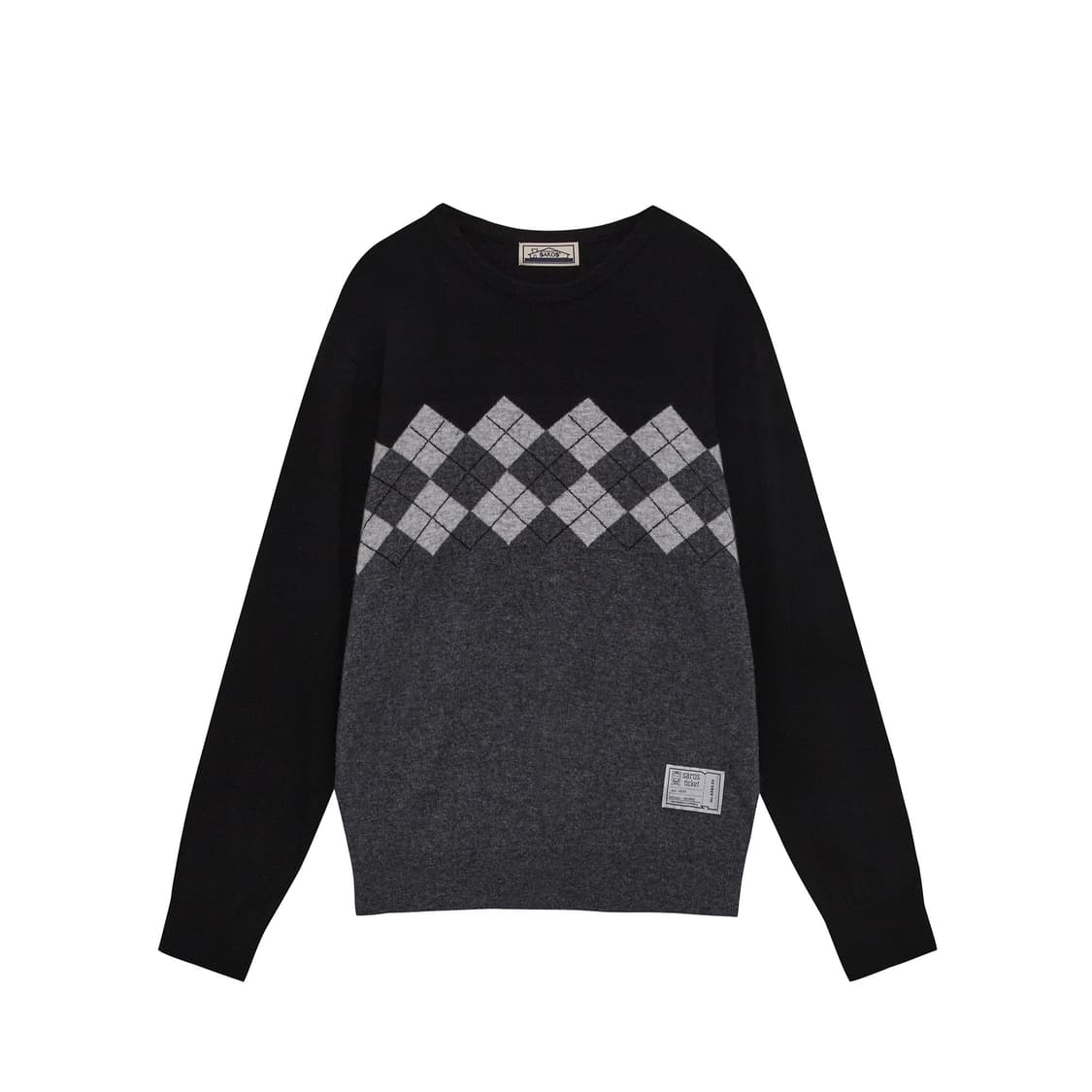 사로스 (saros) 아가일 니트 2 사이즈 상품이미지1