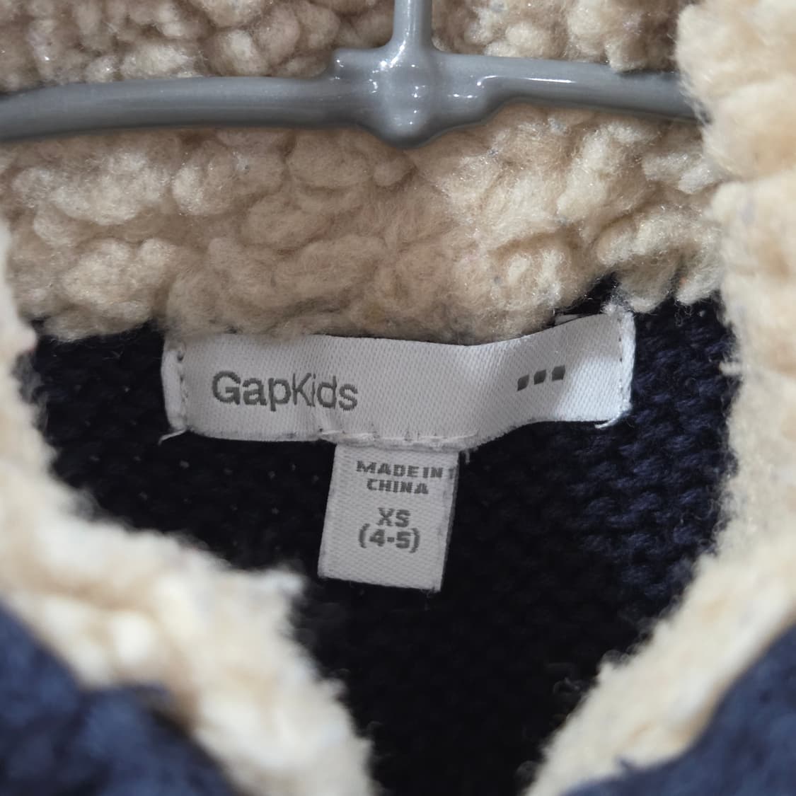 갭 키즈 니트집업 XS(4/5)  상품이미지2