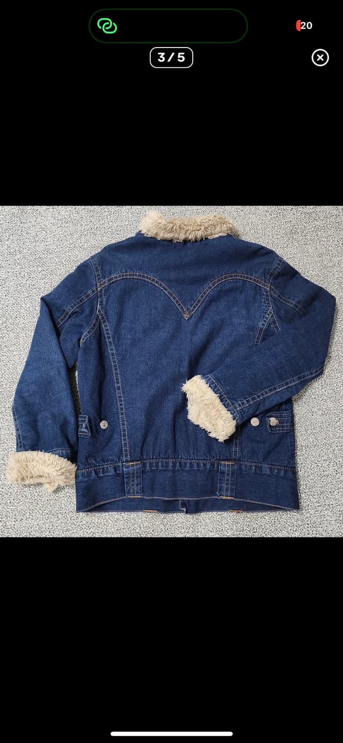 리바이스 쉐르파 데님자켓 100 상품이미지3