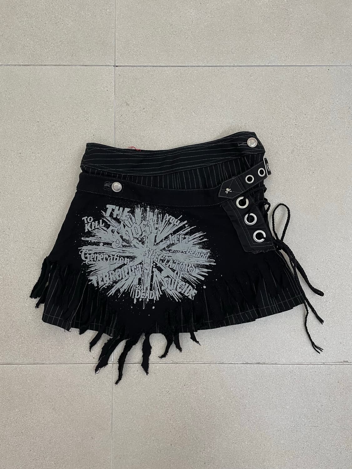 알곤퀸즈 아일렛 레이어드 스커트 상품이미지1