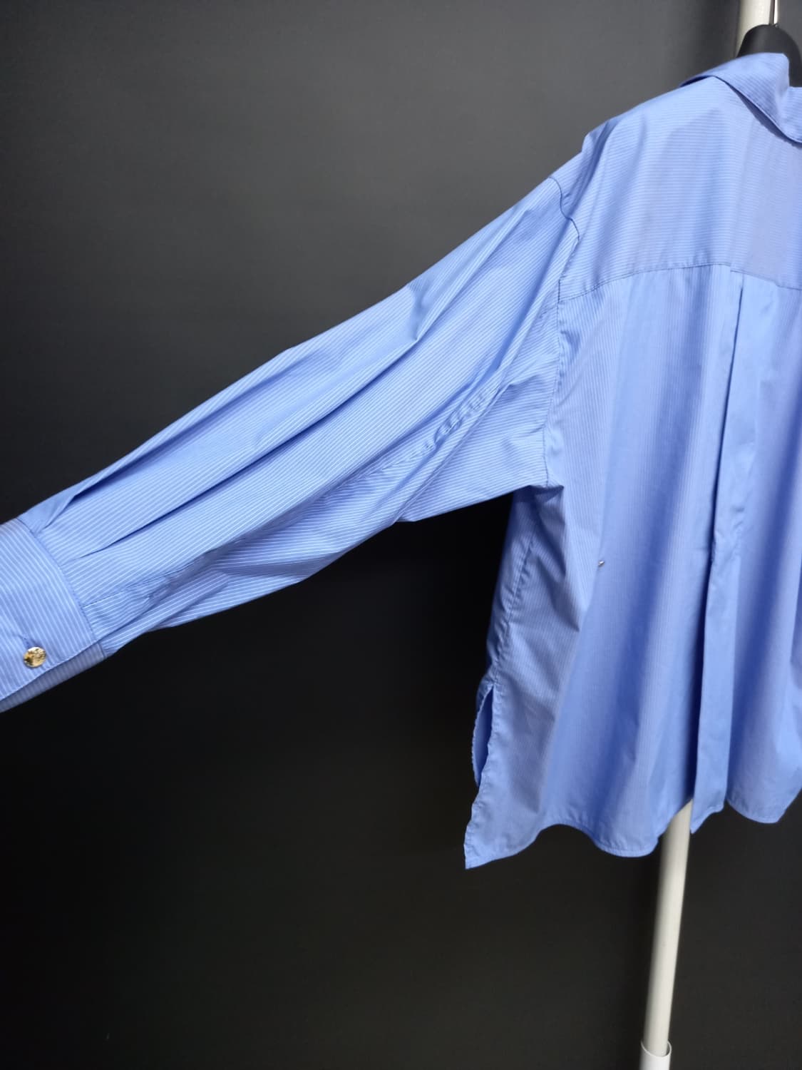 새 시스템 춘하추 루즈박시핏 스트라이프 남방블라우스 F 상품이미지7