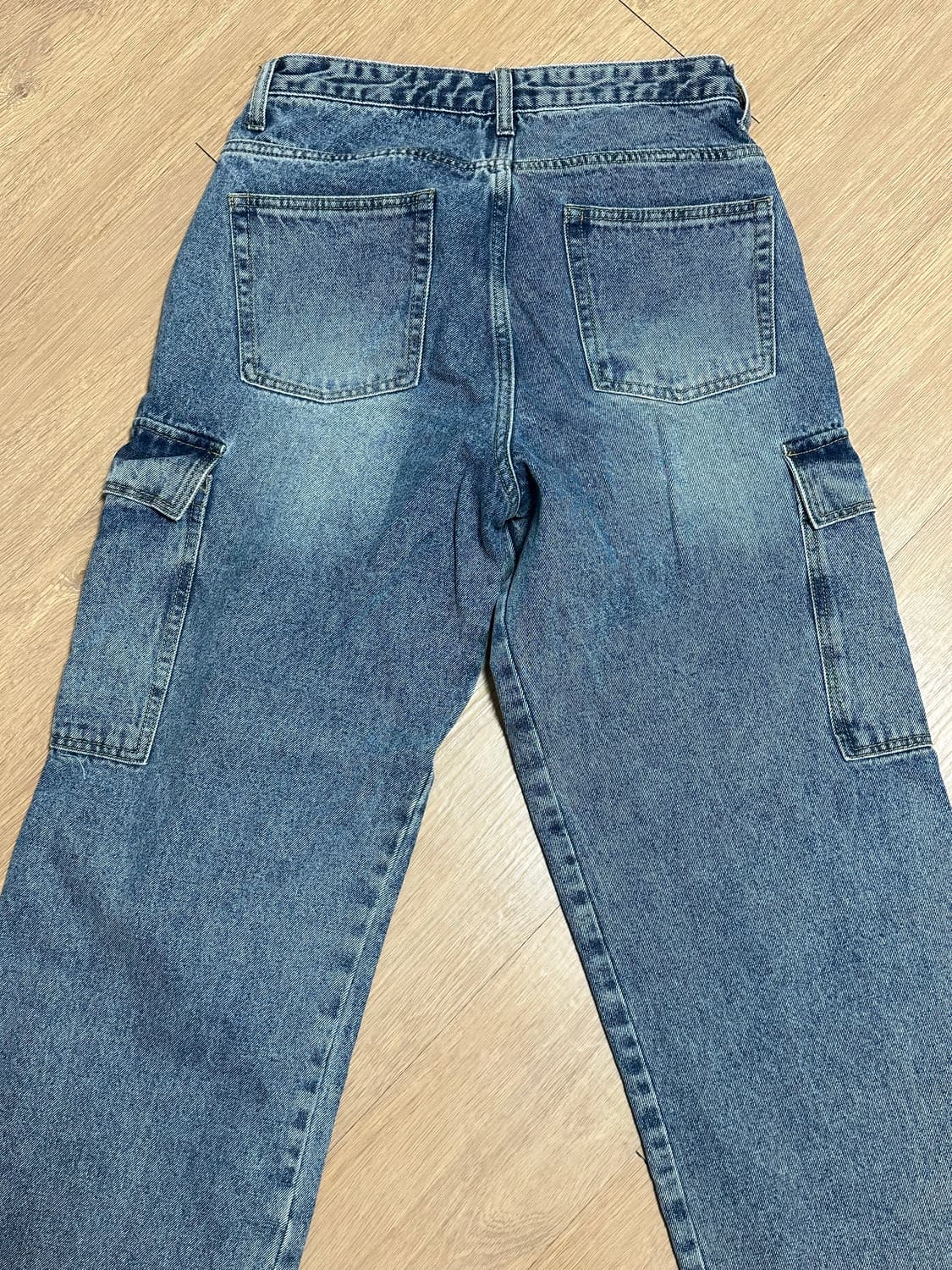 더 크로스 데님 카고 바지 상품이미지2