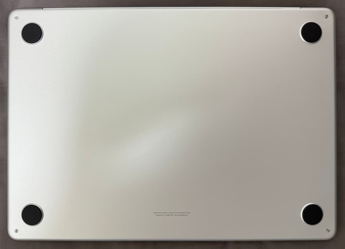 맥북 에어 실버 M2 배터리 성능 100 (GPU 10코어) 상품이미지2