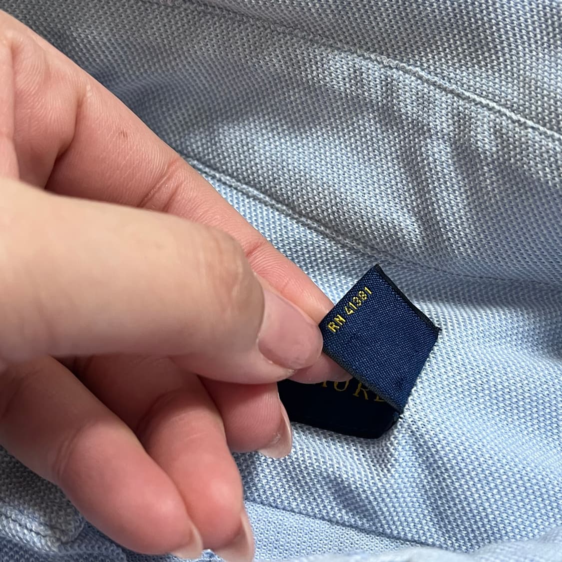 [정품] 폴로 소라 / 멀티포니 면소재 솔리드 셔츠 [ M ] 상품이미지6