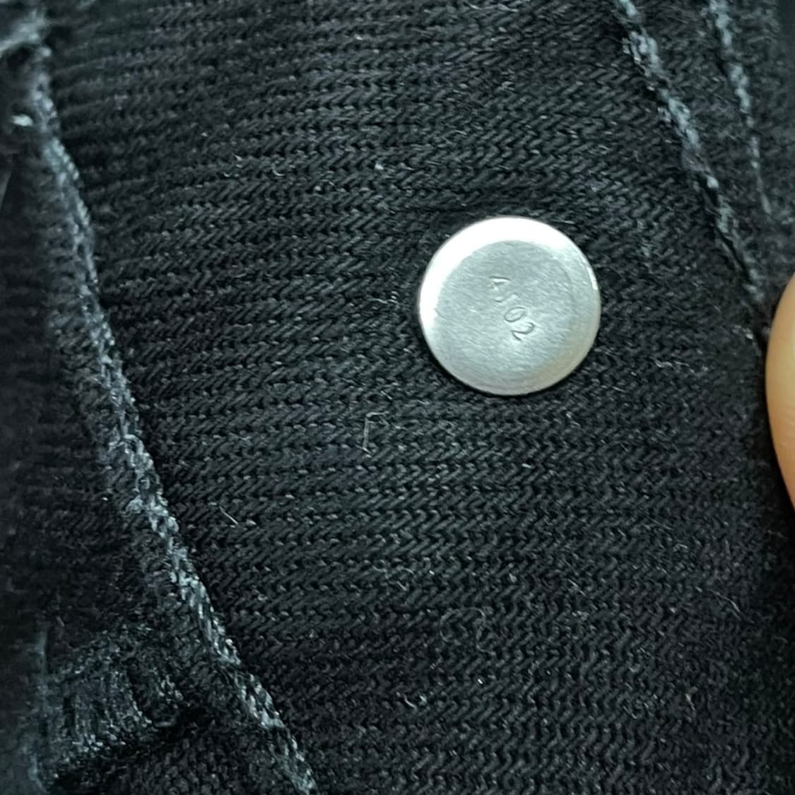 리바이스 510 흑청 데님팬츠 상품이미지7