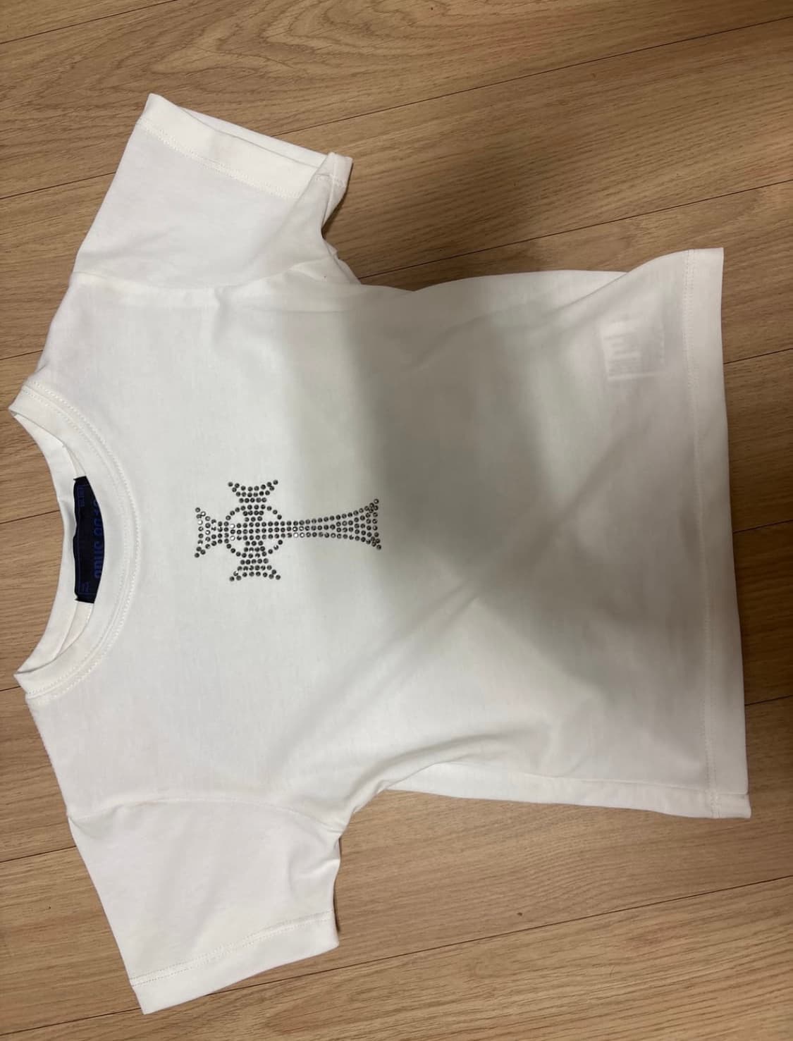 Op. 07 NFR CROP T-SHIRTS WHITE 상품이미지6