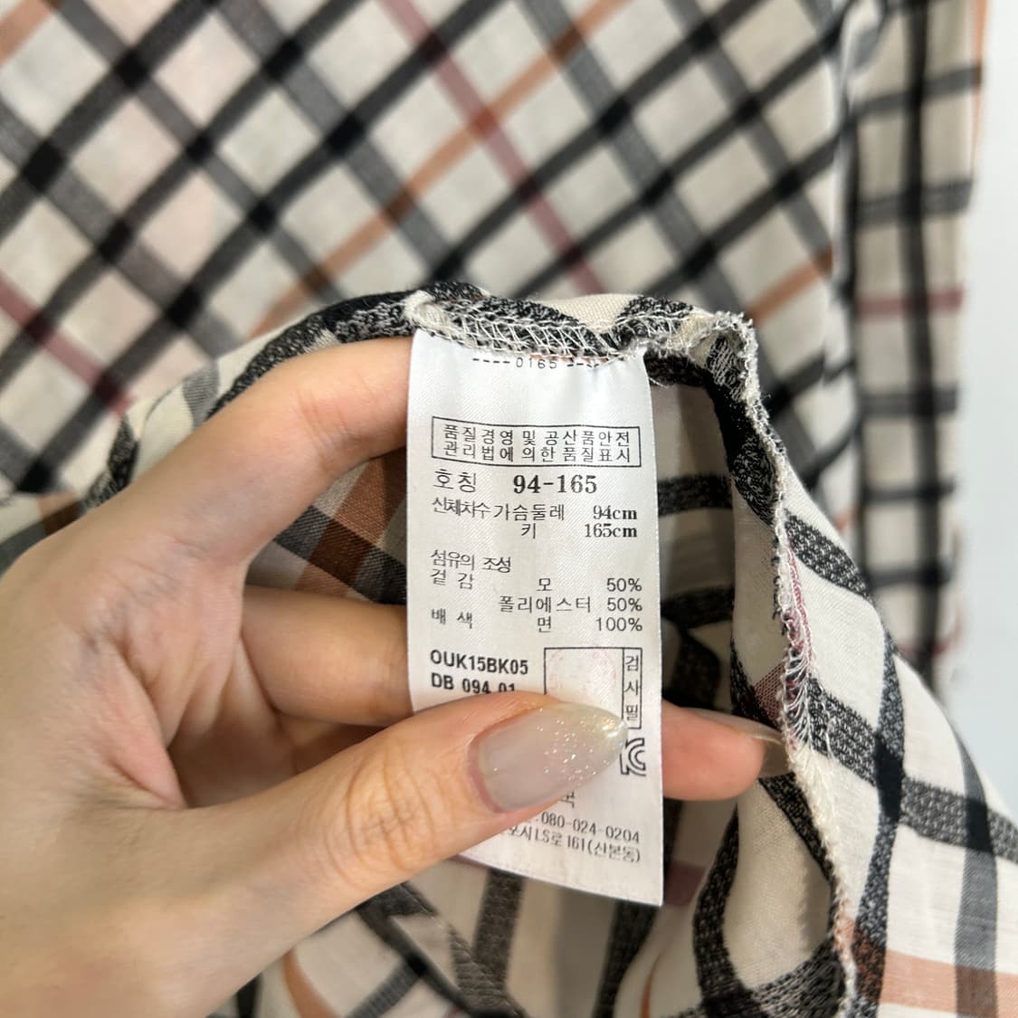 닥스 여성 셔츠 7부 헨리넥 77 상품이미지4