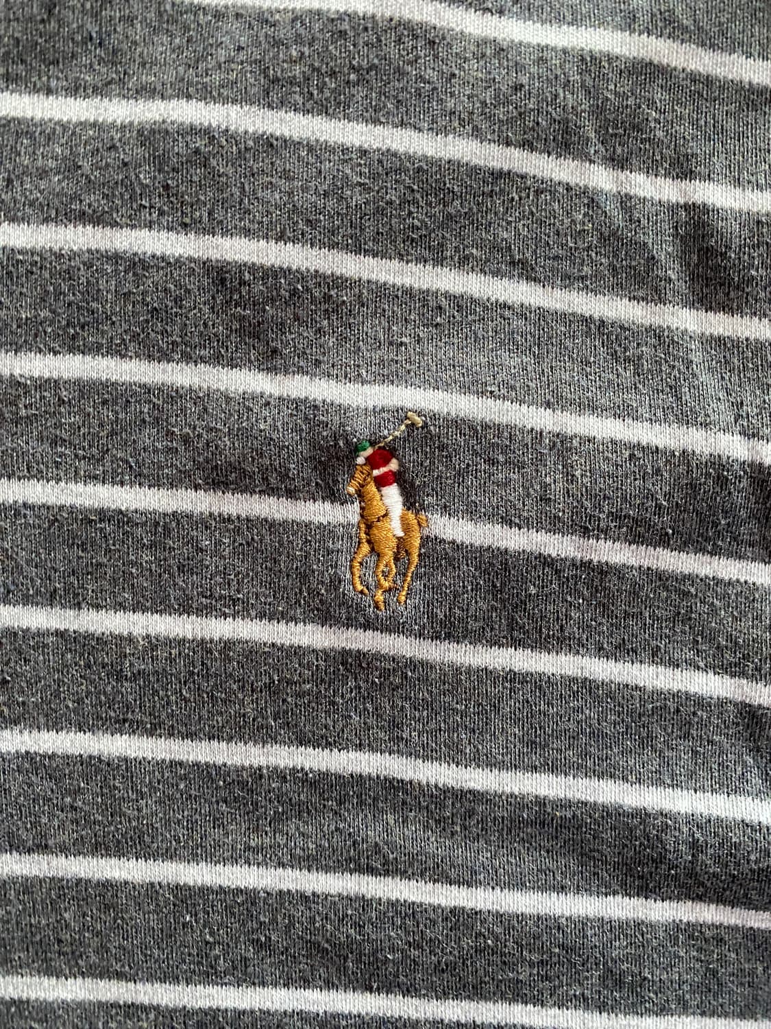 폴로 랄프로렌 스트라이프 그레이 카라티 M (105) 상품이미지3