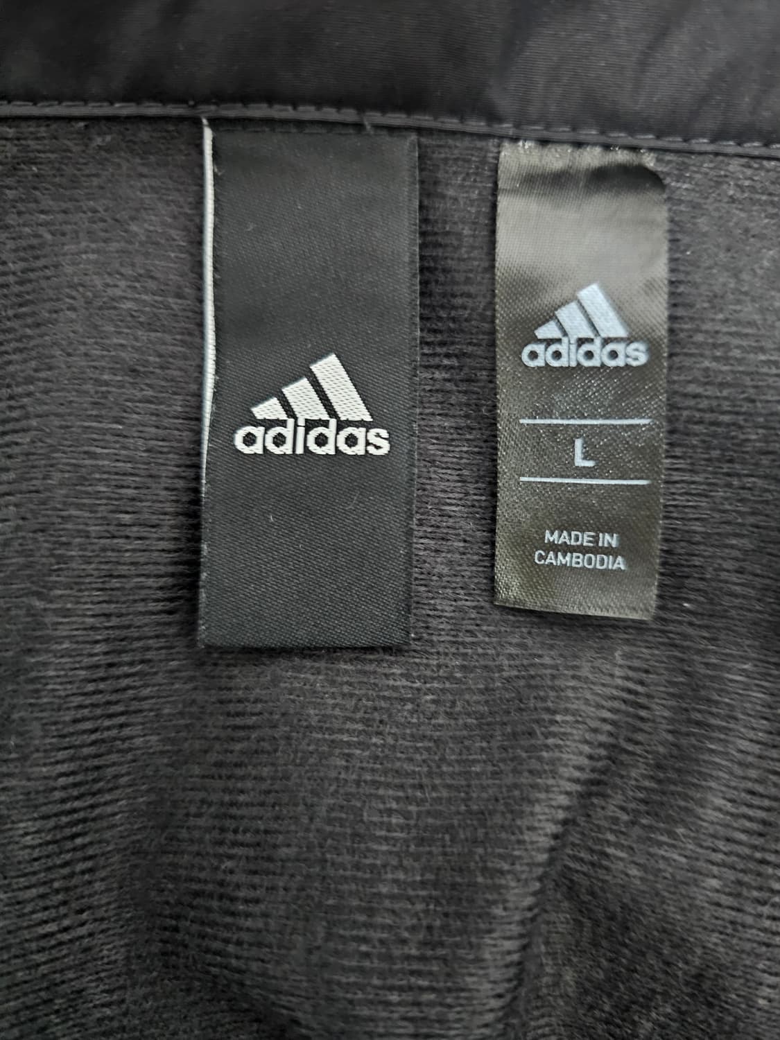 아디다스 삼선 코치 자켓 블랙 L 상품이미지3