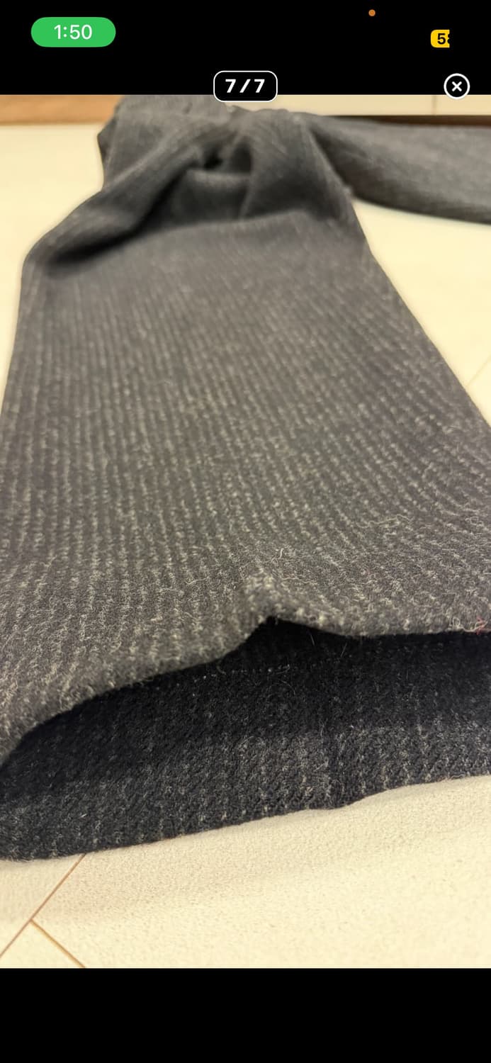 Woolrich 60~70s 빈티지 스트라이프 울 매키 노 팬츠 상품이미지7