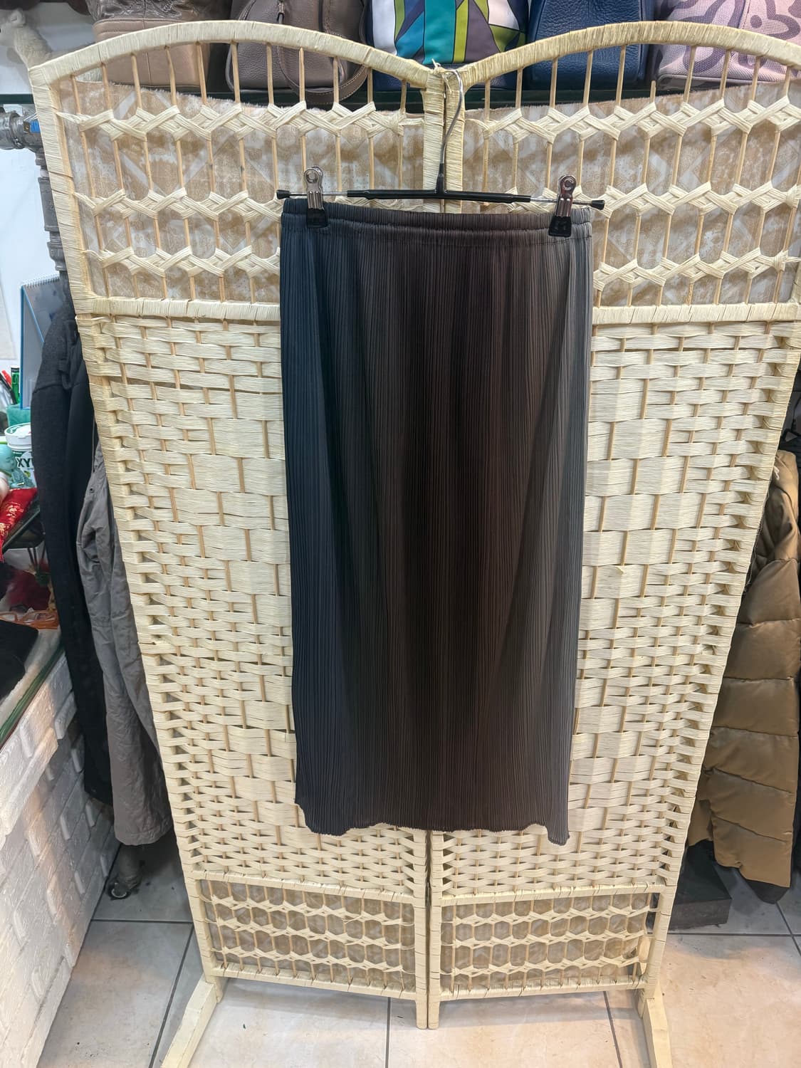 1/28-30 정품 플리츠플리즈 롱 스커트 팝니다 상품이미지1