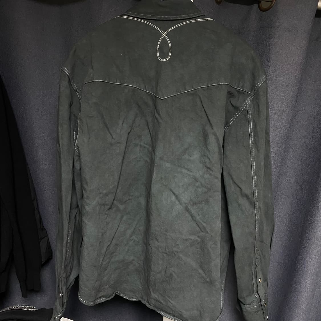 엘무드 배드가이 데님셔츠 44 상품이미지2