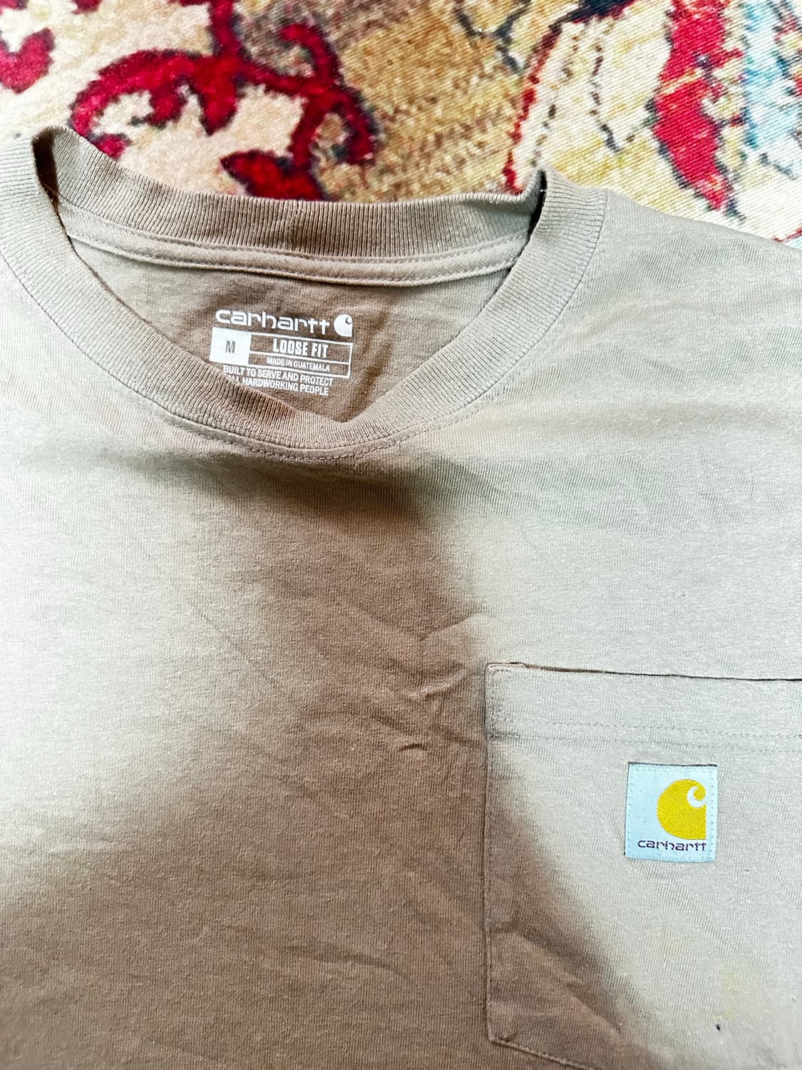 칼하트 포켓로고 반팔 티셔츠 상품이미지2