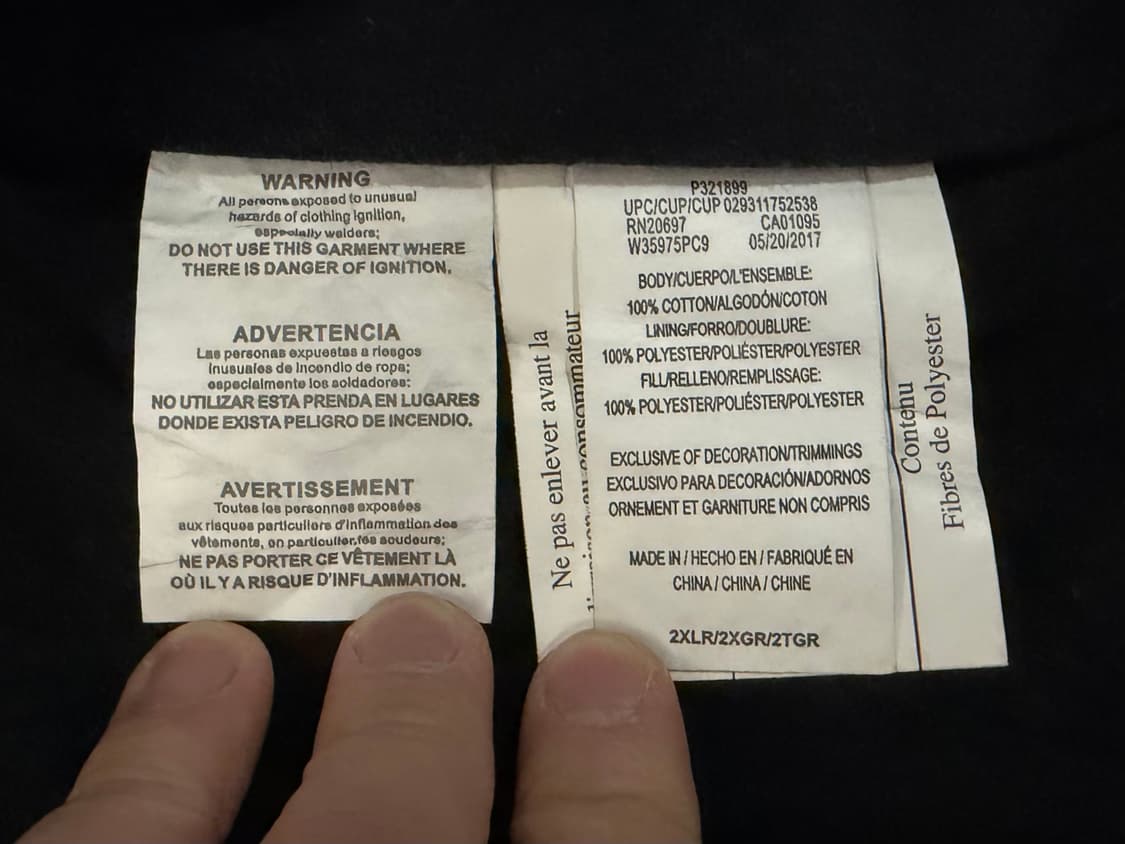 [Walls] 오리지널 덕 캔버스 액티브 워크 자켓 (브라운/된장) 상품이미지4