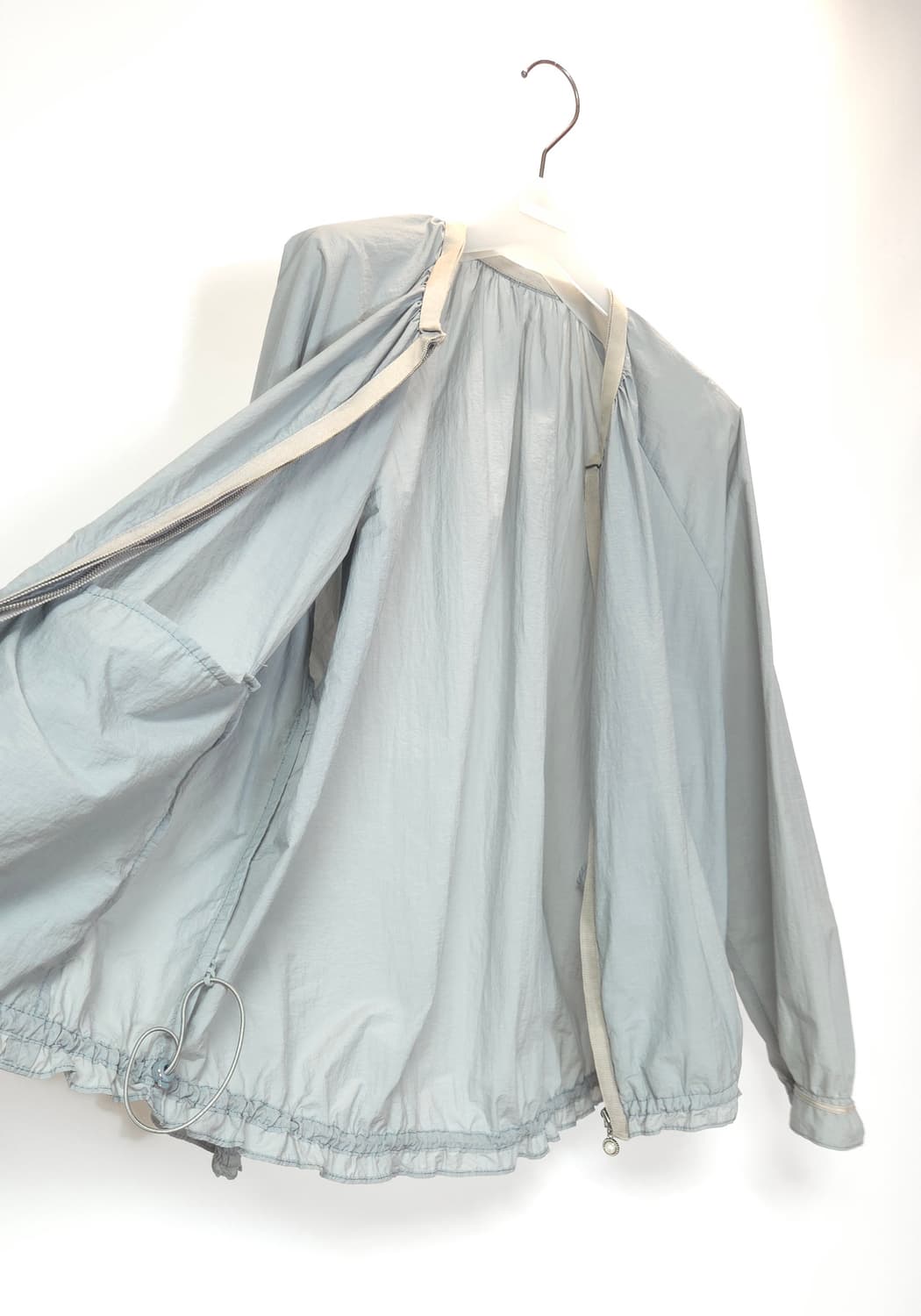 한섬 래트바이티 진주 포인트 바람막이 점퍼 S 사이즈 상품이미지9