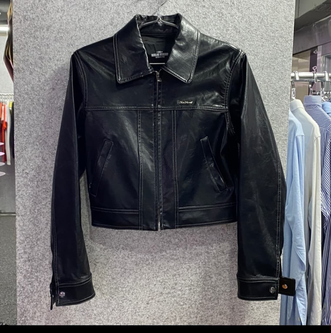 배드블러드 레더 자켓 상품이미지1