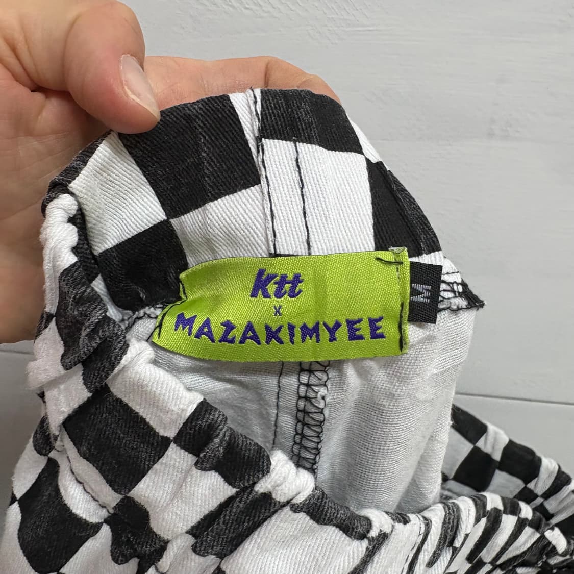 Ktt X MAZAKIMYEE 체커보드 벌룬 팬츠 상품이미지6