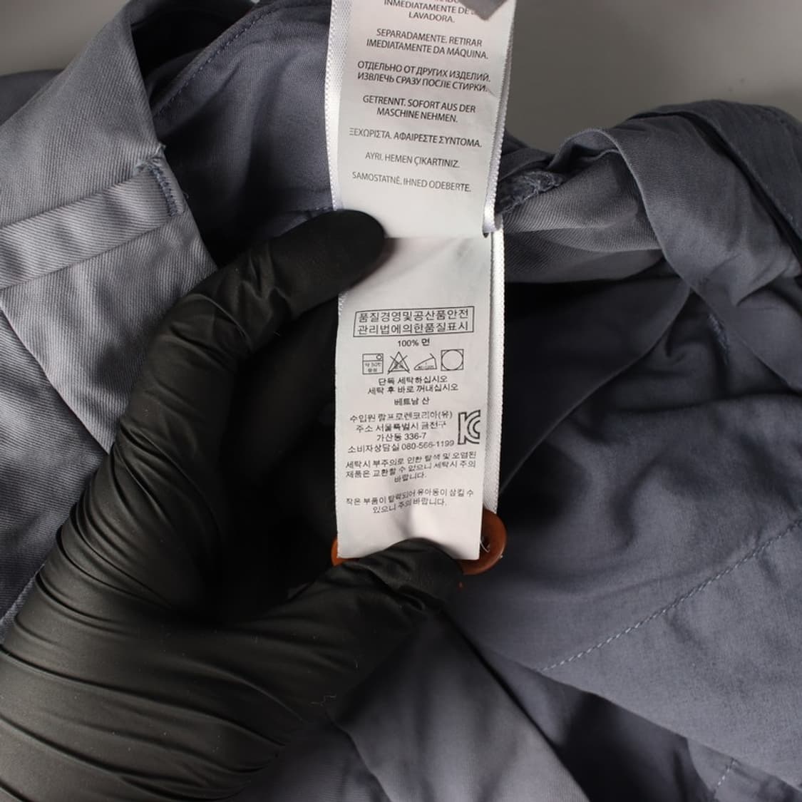 폴로 랄프로렌 그레이 슬림핏 코튼 치노 팬츠 상품이미지7