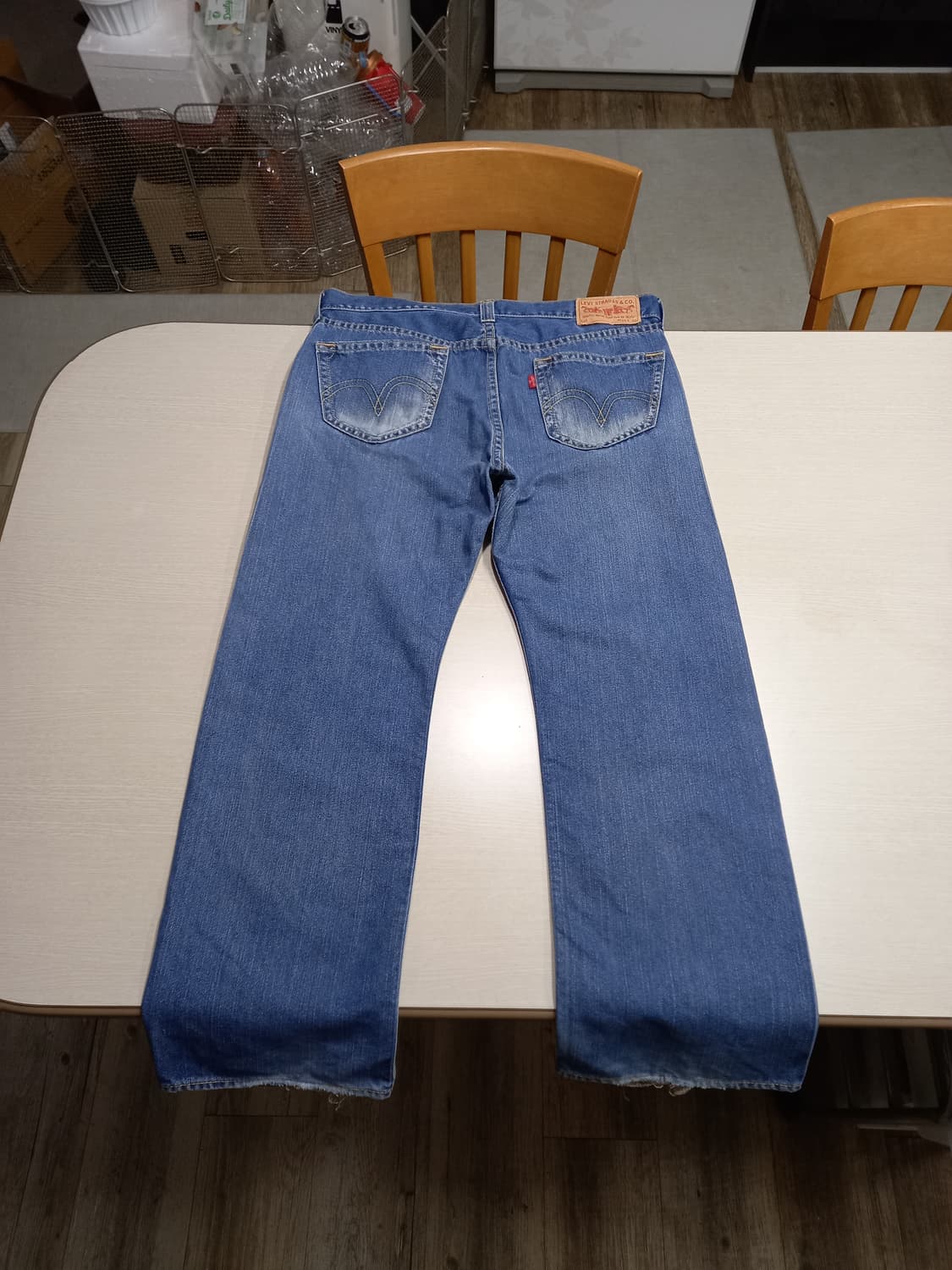 37 리바이스 TYPE1  세미와이드진 37-138 상품이미지2