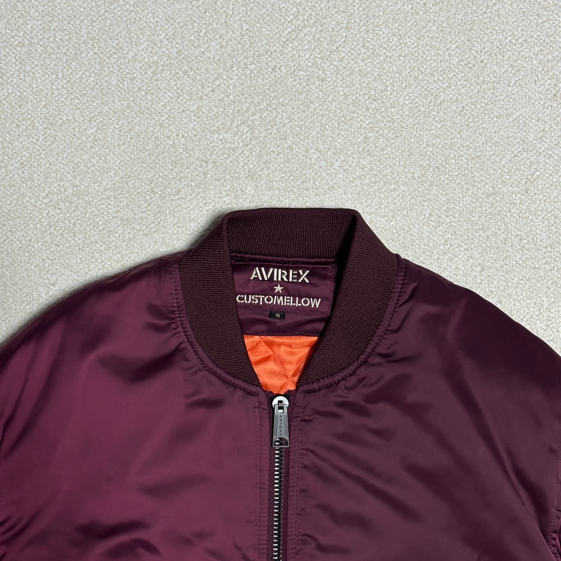 커스텀멜로우 아비렉스 MA-1 플라이트 자켓 상품이미지5