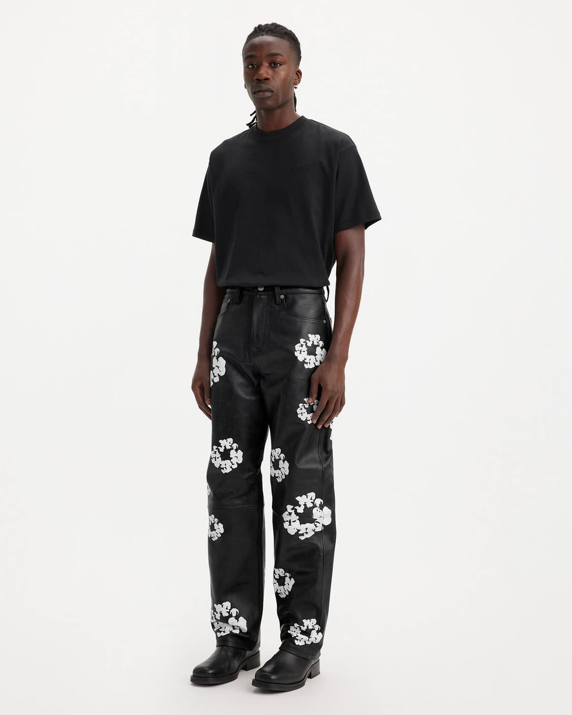 Denim Tears X Levi’s leather pants 상품이미지3