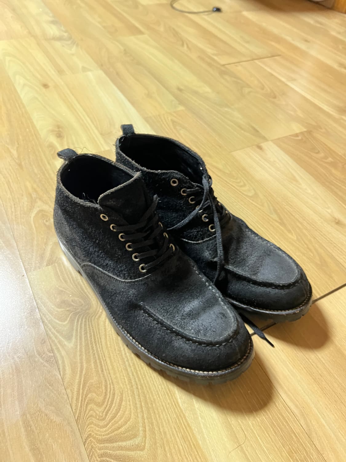 꼼데가르송 옴므 번아웃 빈티지 6홀 부츠 판매 상품이미지9