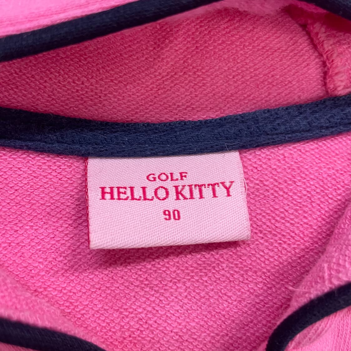 헬로키티 갸루 펑크 후드집업 핑크 상품이미지5