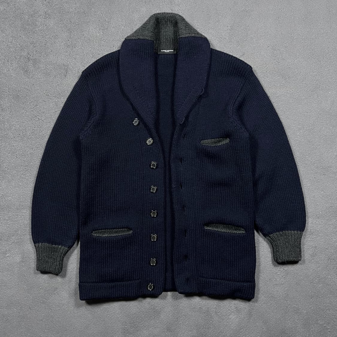 코스튬 내셔널 울 숄카라 니트 가디건 상품이미지1